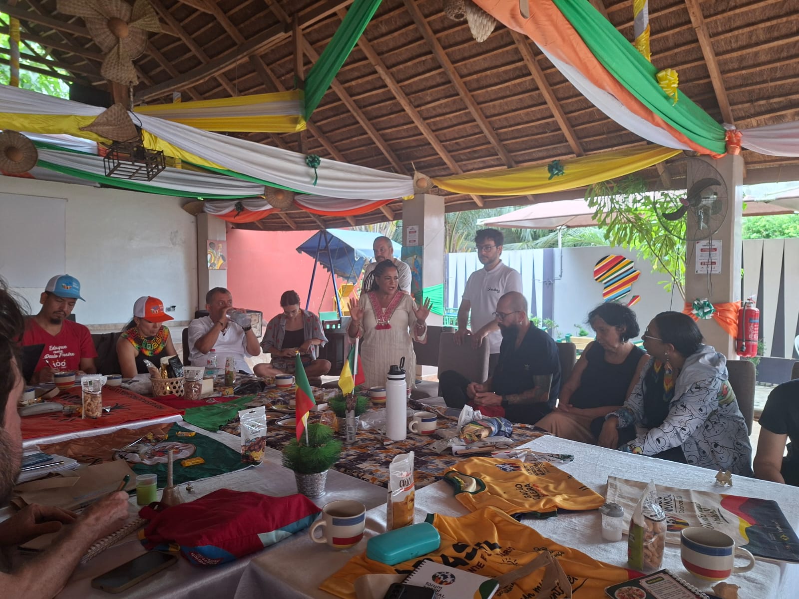 Reunião das organizações da América Latina no FSM 2026